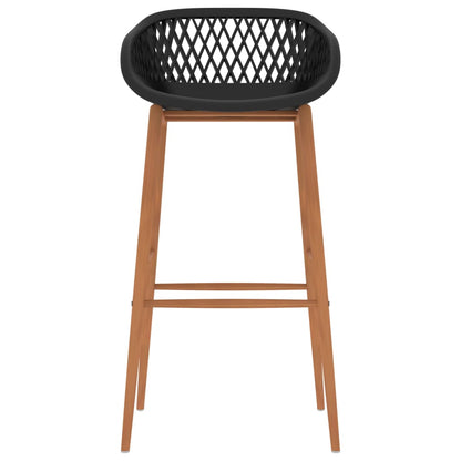 7 pcs conjunto de bar preto