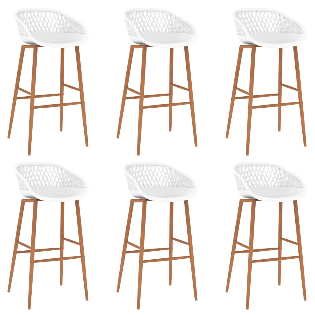 7 pcs conjunto de bar preto e branco