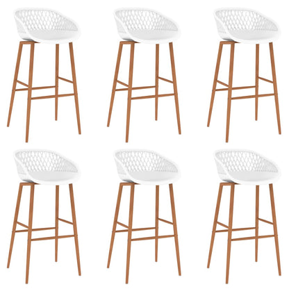 7 pcs conjunto de bar preto e branco