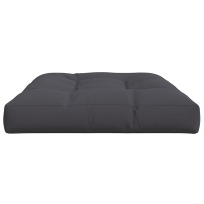 Almofadão para móveis de paletes 120x80x12 cm tecido antracite