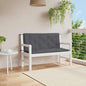 Almofadão banco jardim 120x(50+50)x7cm tecido oxford antracite