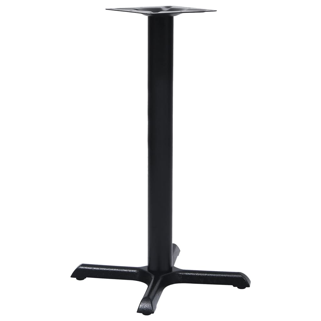 Perna para mesa de bistrô 56x56x72 cm ferro fundido preto