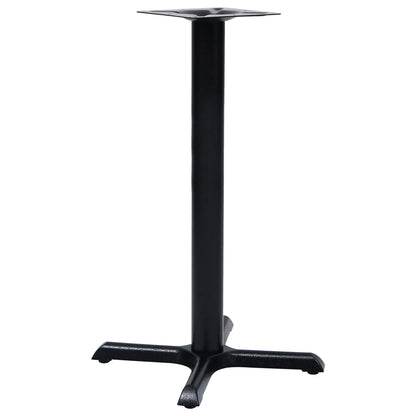 Perna para mesa de bistrô 56x56x72 cm ferro fundido preto