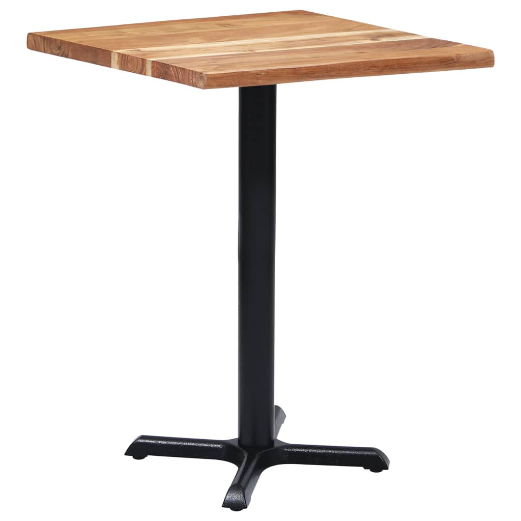 Perna para mesa de bistrô 56x56x72 cm ferro fundido preto