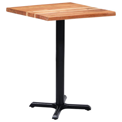 Perna para mesa de bistrô 56x56x72 cm ferro fundido preto