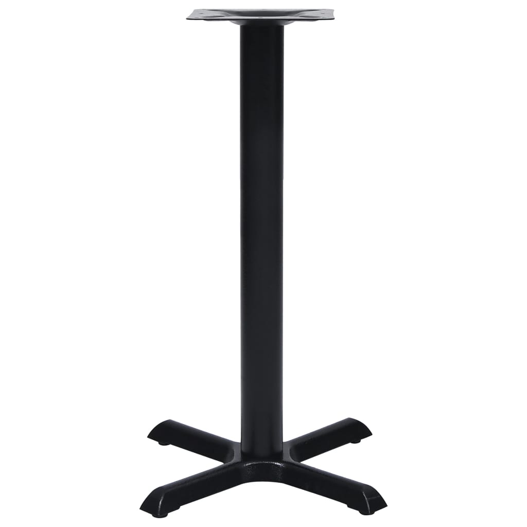 Perna para mesa de bistrô 56x56x72 cm ferro fundido preto