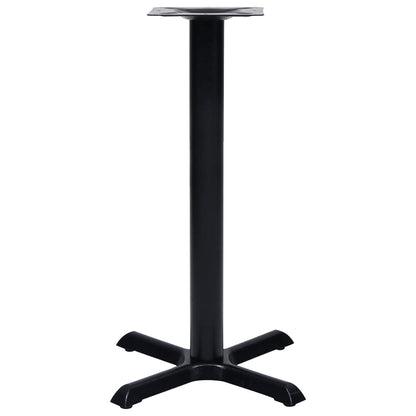 Perna para mesa de bistrô 56x56x72 cm ferro fundido preto