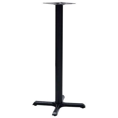 Perna para mesa de bistrô 56x56x107 cm ferro fundido preto