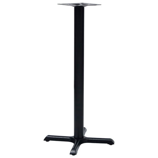 Perna para mesa de bistrô 56x56x107 cm ferro fundido preto
