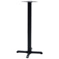 Perna para mesa de bistrô 56x56x107 cm ferro fundido preto