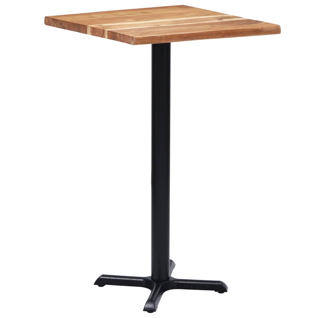 Perna para mesa de bistrô 56x56x107 cm ferro fundido preto