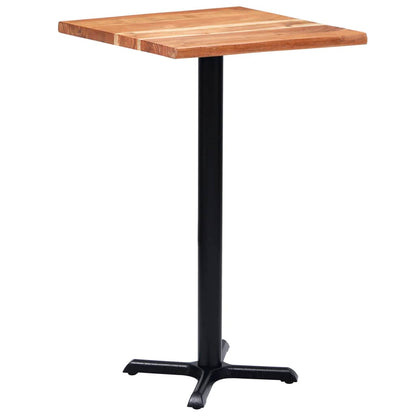 Perna para mesa de bistrô 56x56x107 cm ferro fundido preto