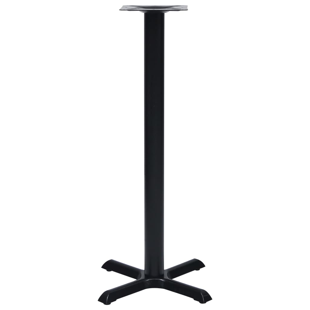 Perna para mesa de bistrô 56x56x107 cm ferro fundido preto