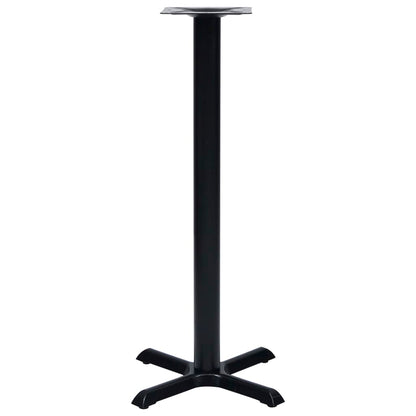 Perna para mesa de bistrô 56x56x107 cm ferro fundido preto