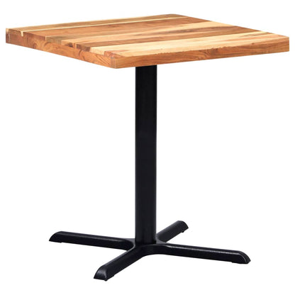 Perna para mesa de bistrô 76x76x72 cm ferro fundido preto