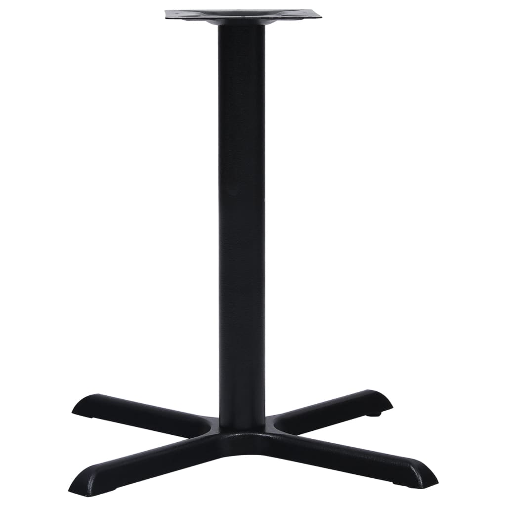 Perna para mesa de bistrô 76x76x72 cm ferro fundido preto