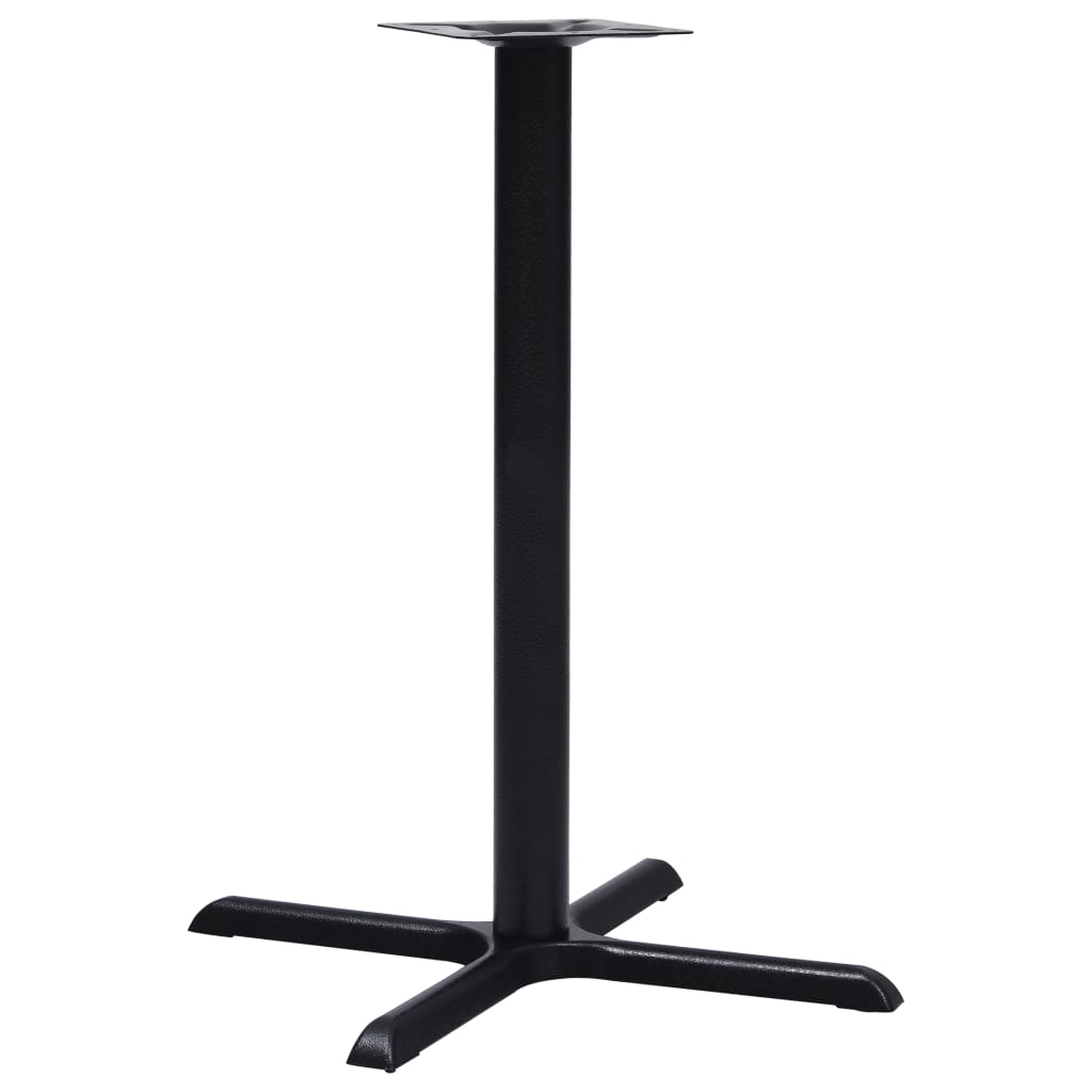 Perna para mesa de bistrô 76x76x107 cm ferro fundido preto
