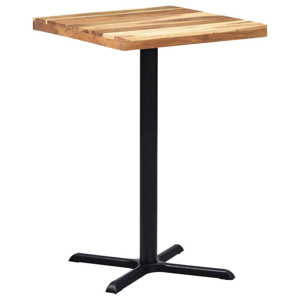 Perna para mesa de bistrô 76x76x107 cm ferro fundido preto