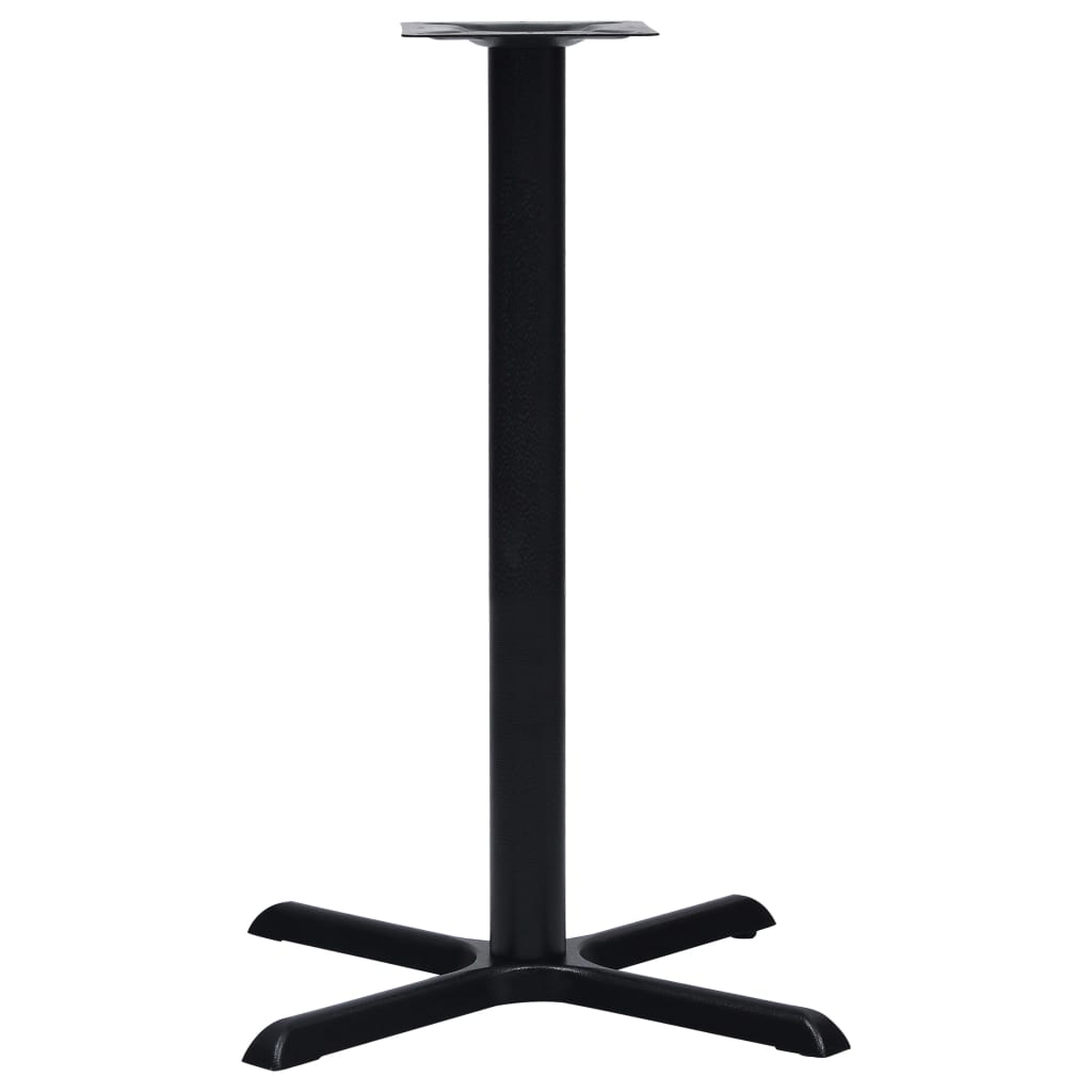 Perna para mesa de bistrô 76x76x107 cm ferro fundido preto