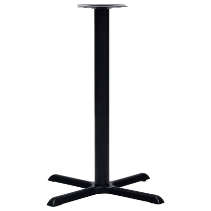 Perna para mesa de bistrô 76x76x107 cm ferro fundido preto