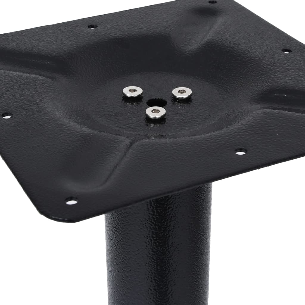 Perna para mesa de bistrô 76x76x107 cm ferro fundido preto