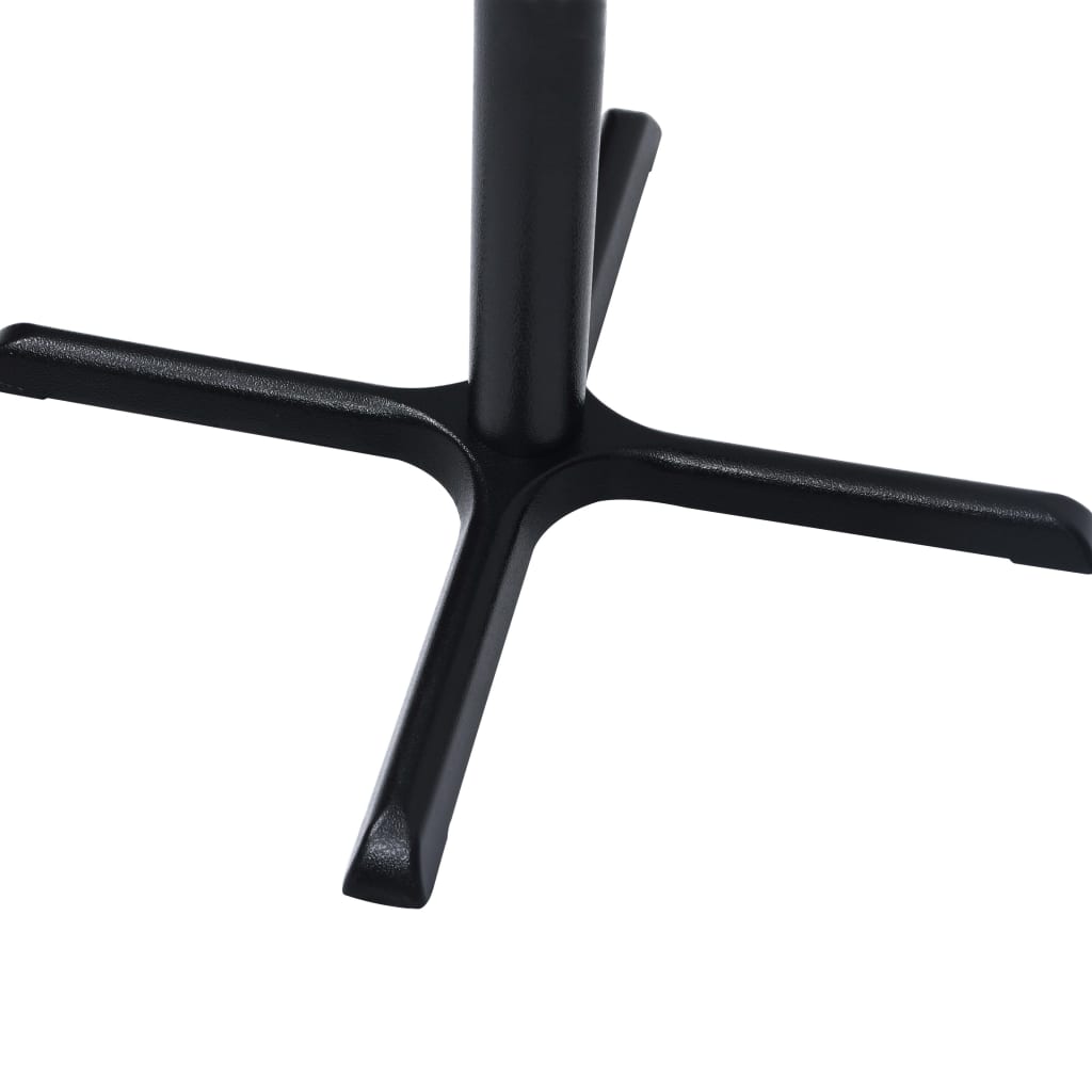 Perna para mesa de bistrô 76x76x107 cm ferro fundido preto