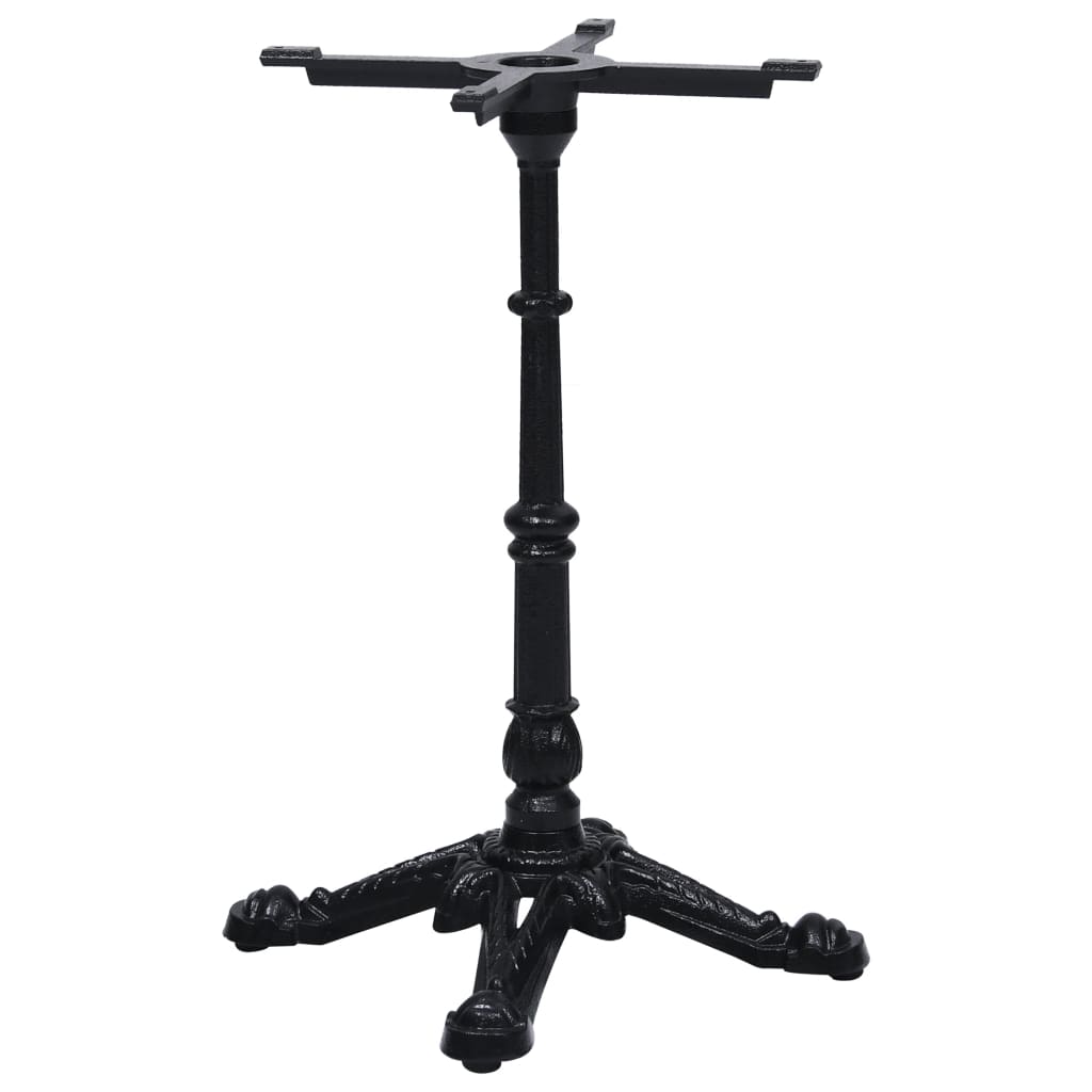 Perna para mesa de bistrô 52x52x72 cm ferro fundido preto