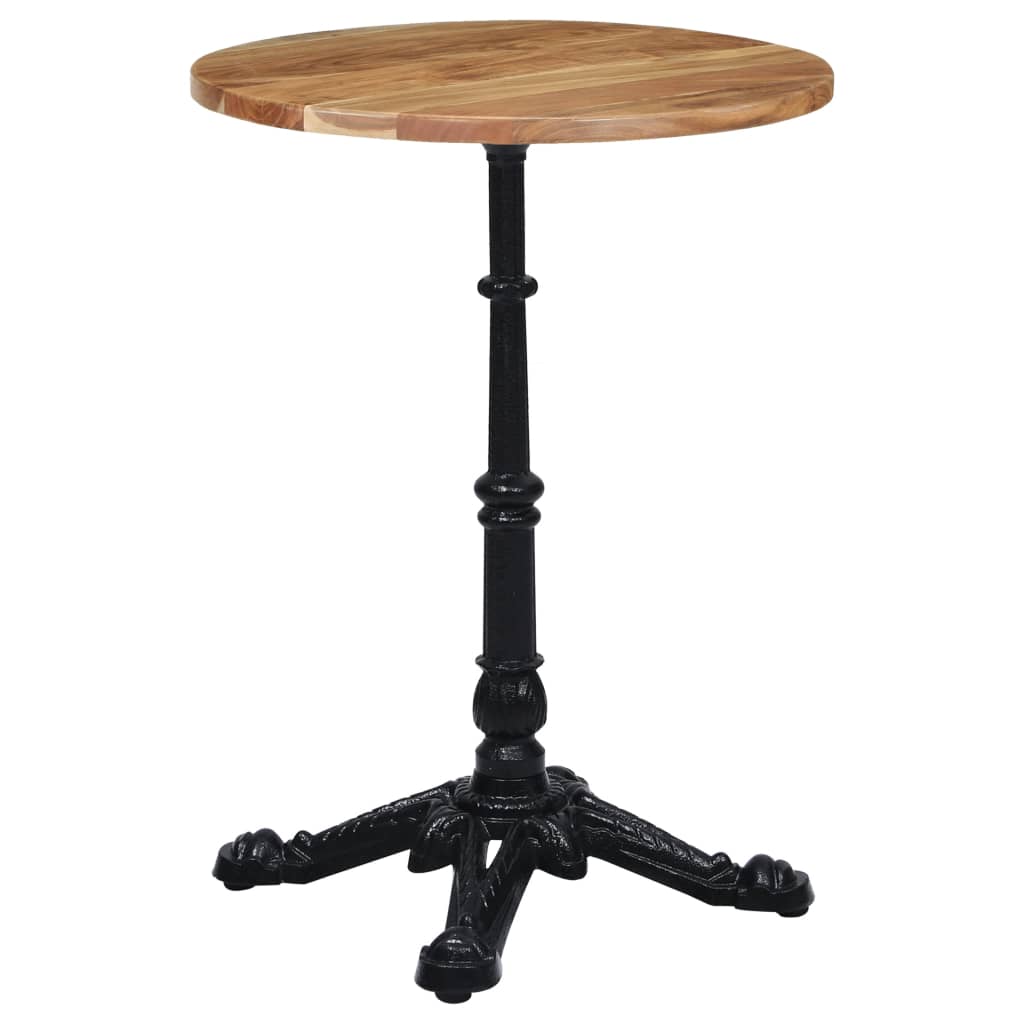 Perna para mesa de bistrô 52x52x72 cm ferro fundido preto