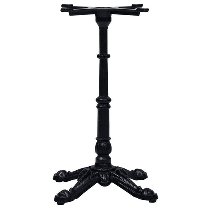 Perna para mesa de bistrô 52x52x72 cm ferro fundido preto