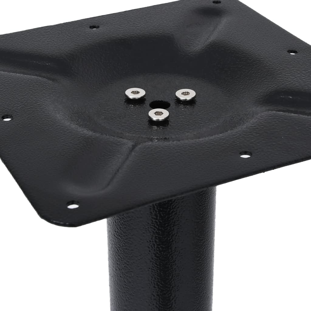 Perna para mesa de bistrô 52x52x72 cm ferro fundido preto