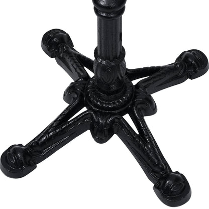 Perna para mesa de bistrô 52x52x72 cm ferro fundido preto