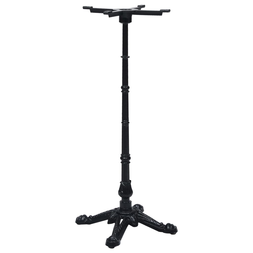 Perna para mesa de bistrô 52x52x108 cm ferro fundido preto