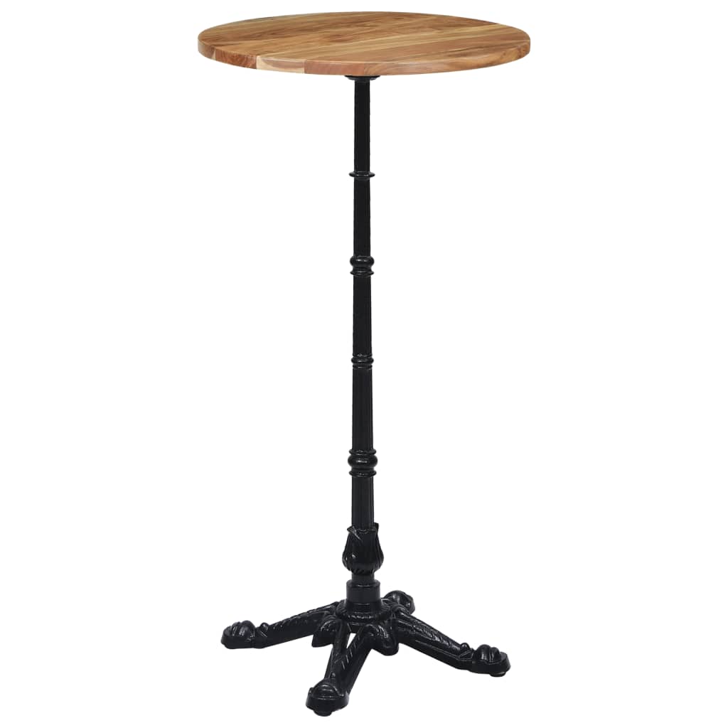 Perna para mesa de bistrô 52x52x108 cm ferro fundido preto
