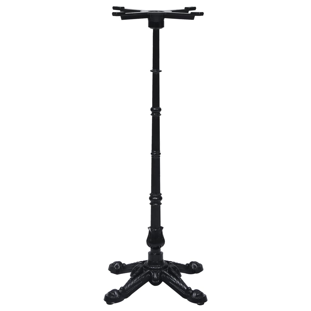 Perna para mesa de bistrô 52x52x108 cm ferro fundido preto