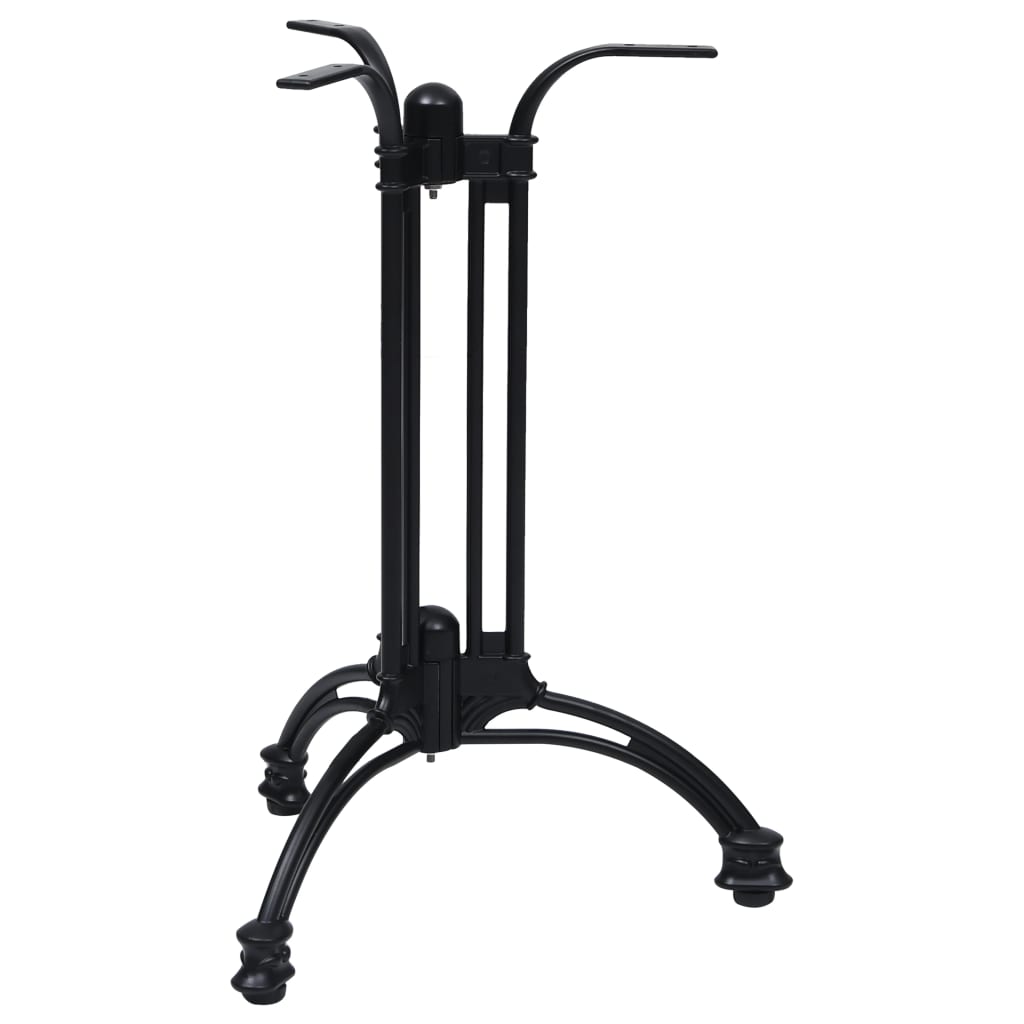 Perna para mesa de bistrô Ø60x72 cm alumínio fundido preto