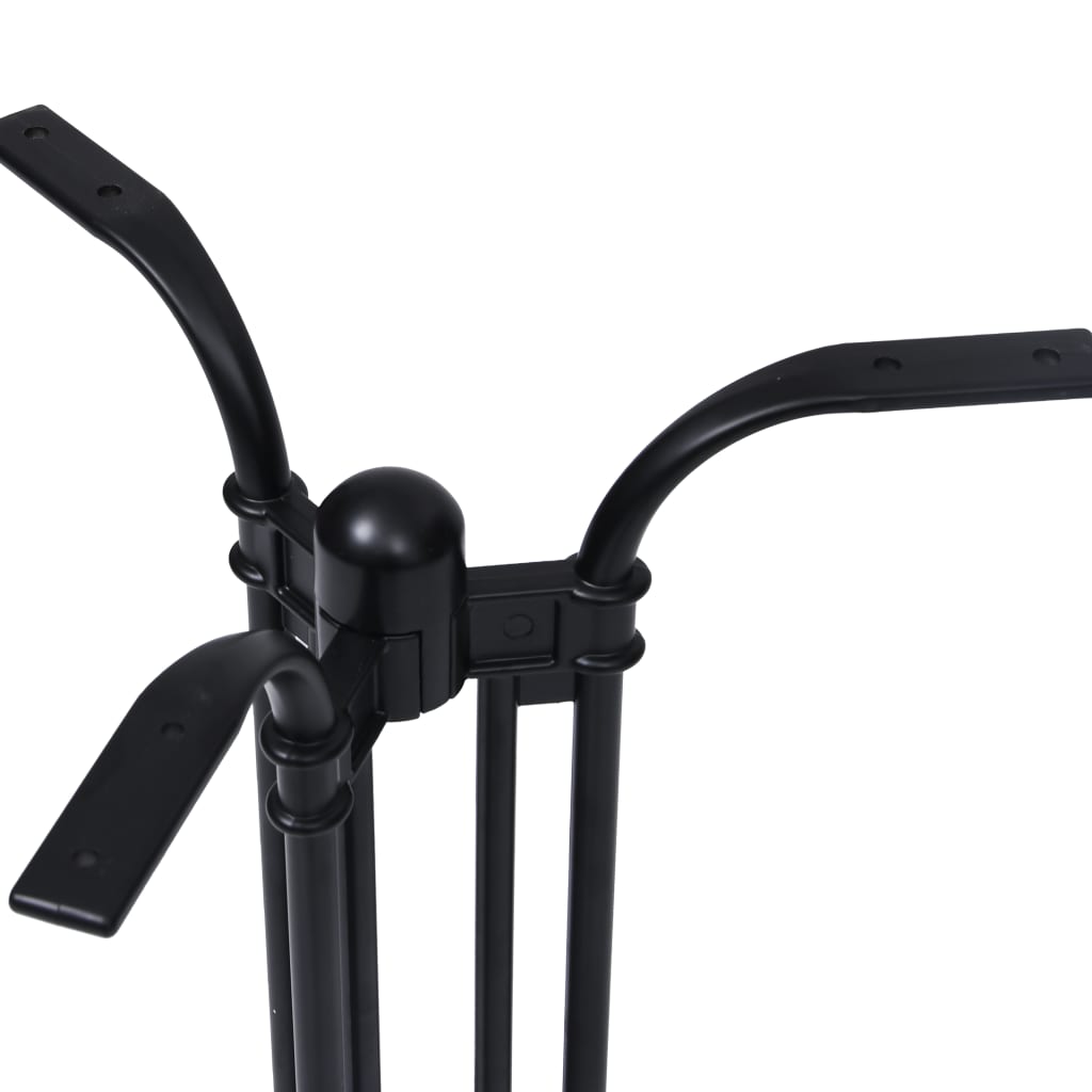 Perna para mesa de bistrô Ø60x72 cm alumínio fundido preto