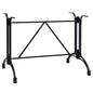 Perna para mesa de bistrô 93x60x72 cm alumínio fundido preto