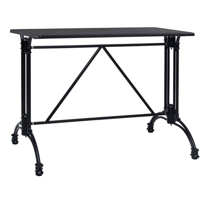 Perna para mesa de bistrô 93x60x72 cm alumínio fundido preto