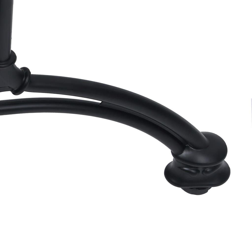 Perna para mesa de bistrô 93x60x72 cm alumínio fundido preto