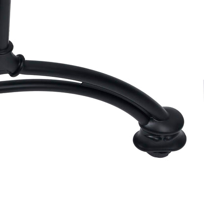 Perna para mesa de bistrô 93x60x72 cm alumínio fundido preto