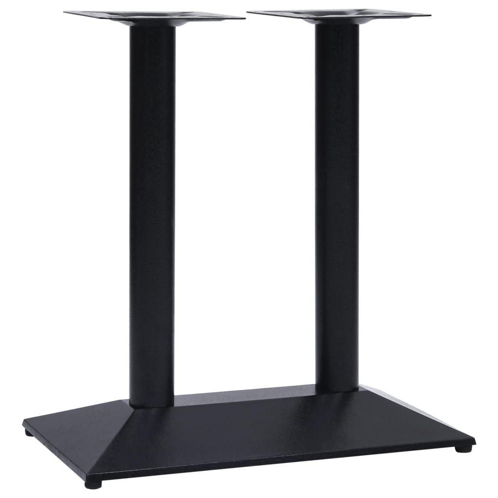 Perna para mesa de bistrô 70x40x72 cm ferro fundido preto