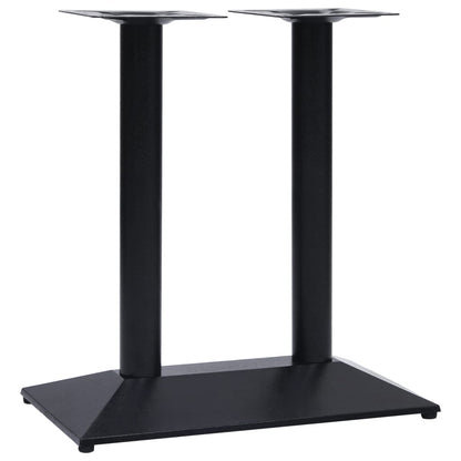 Perna para mesa de bistrô 70x40x72 cm ferro fundido preto