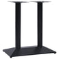 Perna para mesa de bistrô 70x40x72 cm ferro fundido preto