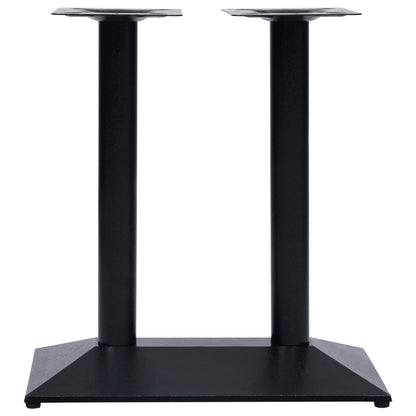 Perna para mesa de bistrô 70x40x72 cm ferro fundido preto