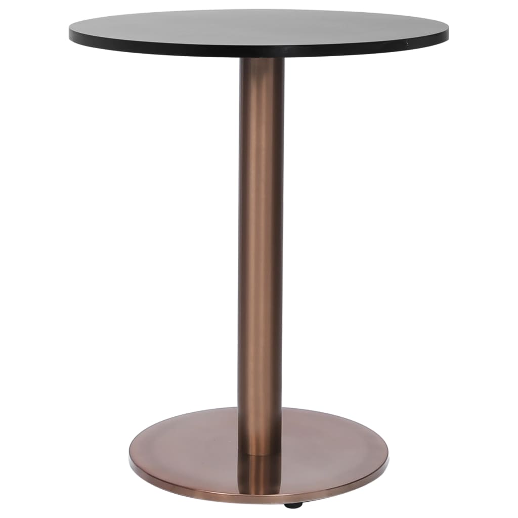 Perna para mesa de bistrô Ø45x72 cm aço inoxidável dourado
