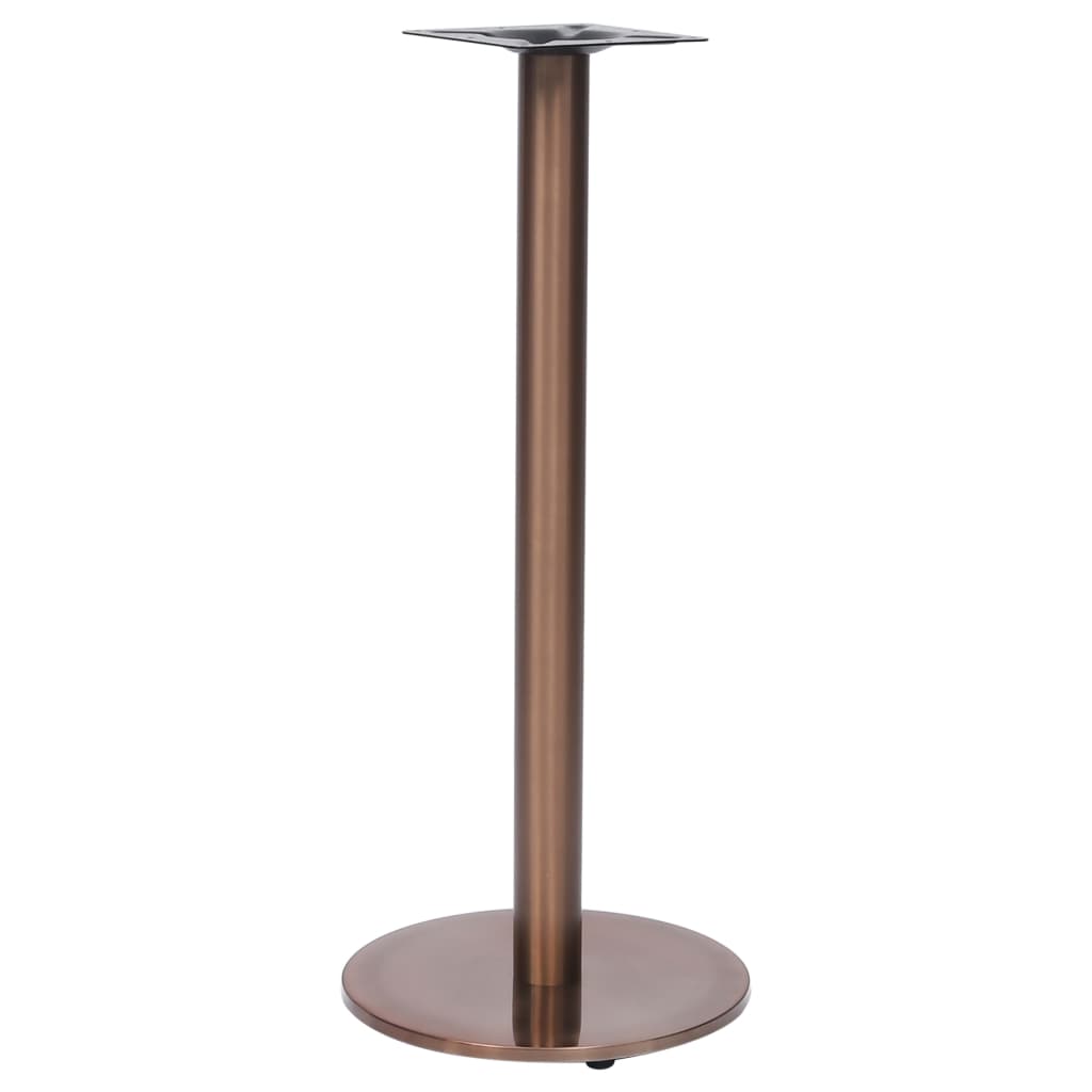 Perna para mesa de bistrô Ø45x107 cm aço inoxidável dourado