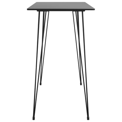 5 pcs conjunto de bar preto