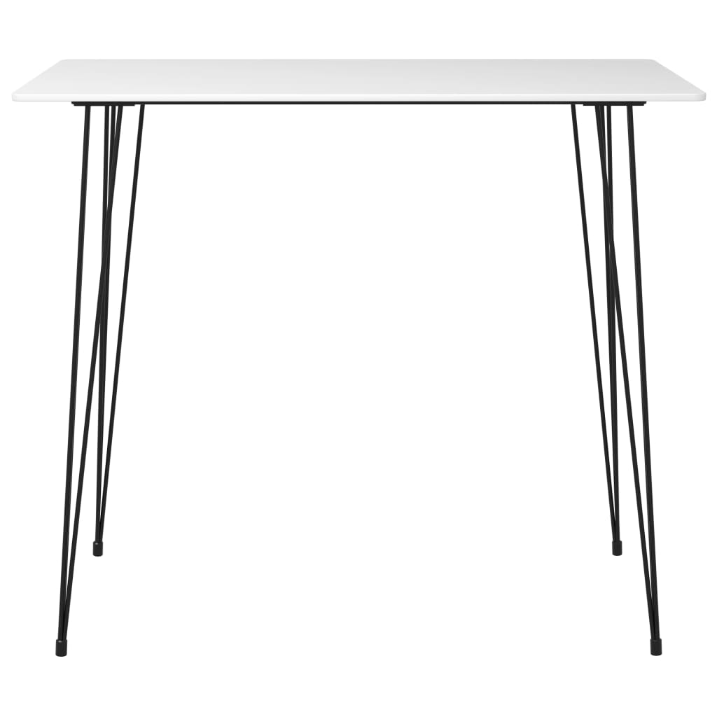 3 pcs conjunto de bar branco