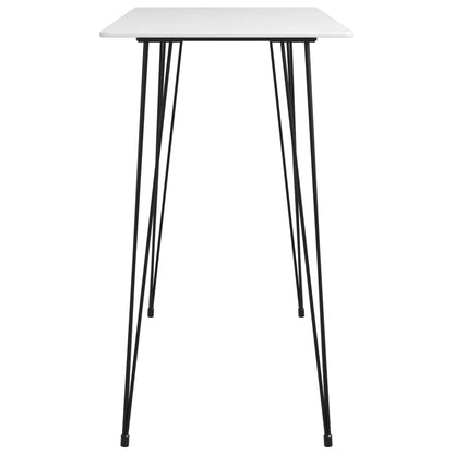 3 pcs conjunto de bar branco