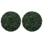 Bolas de buxos artificiais 2 pcs 52 cm
